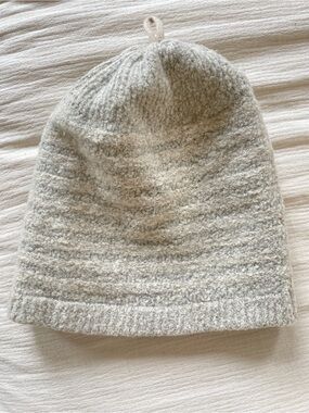 Men's Cozy Knit Beanie - Light Gray